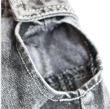 Load image into Gallery viewer, Black Denim Vest
