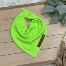 Load image into Gallery viewer, Neon Green Waffle Knit
